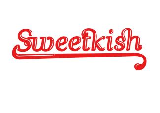 sweetkish字體標(biāo)志logo設(shè)計(jì)，品牌vi設(shè)計(jì)