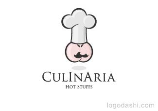 CULINARIA標志logo設(shè)計，品牌vi設(shè)計