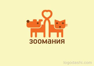 Zoomania寵物店logo圖片標(biāo)志logo設(shè)計(jì)，品牌vi設(shè)計(jì)