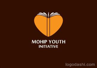 Mohip青年倡議標志logo設(shè)計，品牌vi設(shè)計