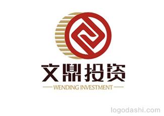 文鼎投資標(biāo)志logo設(shè)計(jì)，品牌vi設(shè)計(jì)