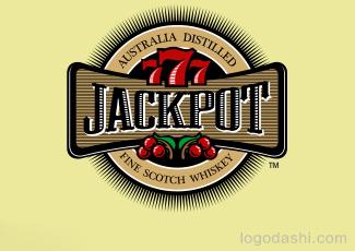 JACKPOT商標標志logo設(shè)計，品牌vi設(shè)計