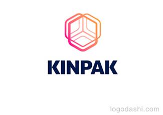 kinpak商標(biāo)標(biāo)志logo設(shè)計(jì)，品牌vi設(shè)計(jì)