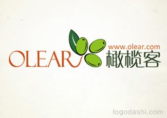 橄欖客標志logo設計，品牌vi設計