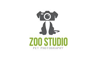 寵物攝影工作室logo欣賞標志logo設計，品牌vi設計