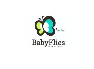 蝴蝶元素圖標標志logo設計，品牌vi設計