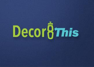 Decor8This標(biāo)志logo設(shè)計，品牌vi設(shè)計
