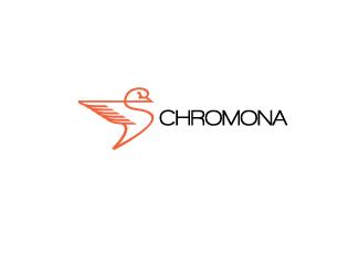 CHROMONA標(biāo)志logo設(shè)計，品牌vi設(shè)計