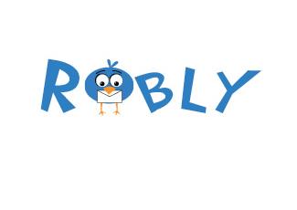 Robly標志logo設計，品牌vi設計