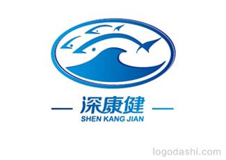 深康健標(biāo)志logo設(shè)計，品牌vi設(shè)計