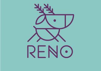 RENO標(biāo)志logo設(shè)計，品牌vi設(shè)計