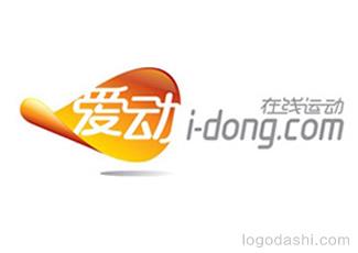 i-dong互聯(lián)網(wǎng)運(yùn)動(dòng)品牌標(biāo)志logo設(shè)計(jì)，品牌vi設(shè)計(jì)