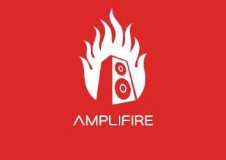 Amplifire標志logo設(shè)計，品牌vi設(shè)計