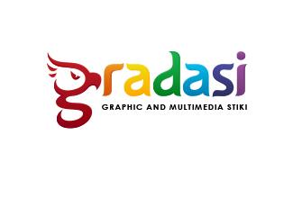 gradasi標志標志logo設計，品牌vi設計