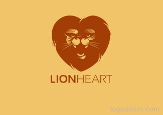LIONHEART標(biāo)志標(biāo)志logo設(shè)計(jì)，品牌vi設(shè)計(jì)