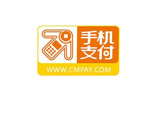 中國移動手機支付標志logo設計，品牌vi設計