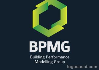 BPMG建筑標志logo設(shè)計，品牌vi設(shè)計