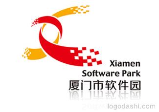 廈門市軟件園標志logo設計，品牌vi設計