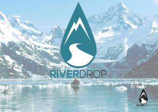雪山礦泉水標志logo設計，品牌vi設計