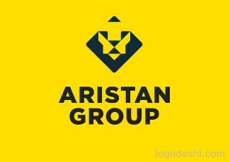 Aristan集團標(biāo)志logo設(shè)計，品牌vi設(shè)計