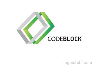 CODBLOCK標志標志logo設(shè)計，品牌vi設(shè)計