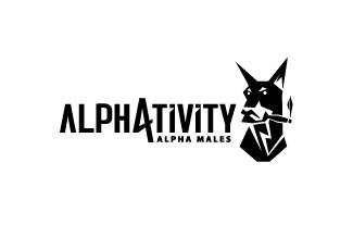 Alphativity標志logo設計，品牌vi設計