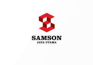SAMSON立體logo標(biāo)志logo設(shè)計(jì)，品牌vi設(shè)計(jì)