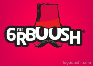 Mr6RBOOSH標(biāo)志logo設(shè)計(jì)，品牌vi設(shè)計(jì)