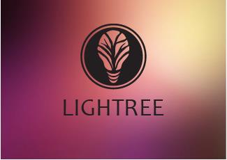 LIGHTREE節(jié)能標志標志logo設計，品牌vi設計