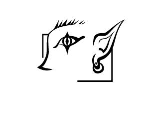 精靈漫畫標志logo設(shè)計，品牌vi設(shè)計