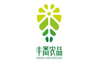 豐番農(nóng)品標志logo設(shè)計，品牌vi設(shè)計