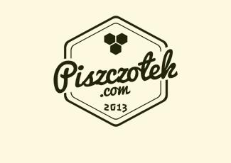 Piszczotek蜂房標志logo設計，品牌vi設計