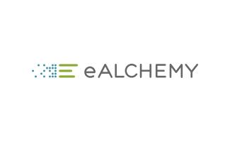 eALCHEMY標志logo設計，品牌vi設計