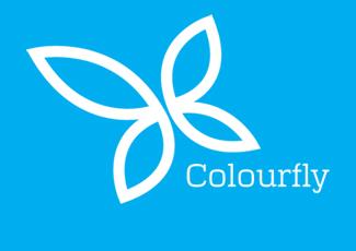 Colourfly商標(biāo)標(biāo)志logo設(shè)計，品牌vi設(shè)計