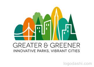 Greater&Greener標(biāo)志logo設(shè)計，品牌vi設(shè)計