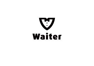 服務員圖標標志logo設計，品牌vi設計