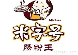米字號腸粉王卡通標(biāo)識欣賞標(biāo)志logo設(shè)計，品牌vi設(shè)計