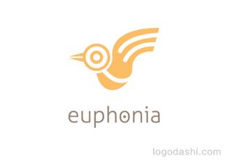 EUPHONIA標識標志logo設計，品牌vi設計