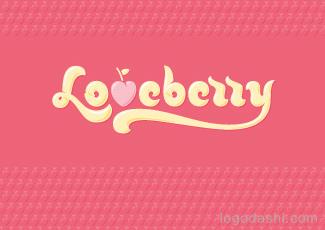 Loveberry標(biāo)志logo設(shè)計(jì)，品牌vi設(shè)計(jì)